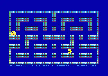 Pacplant (UK) (1988) screen shot game playing